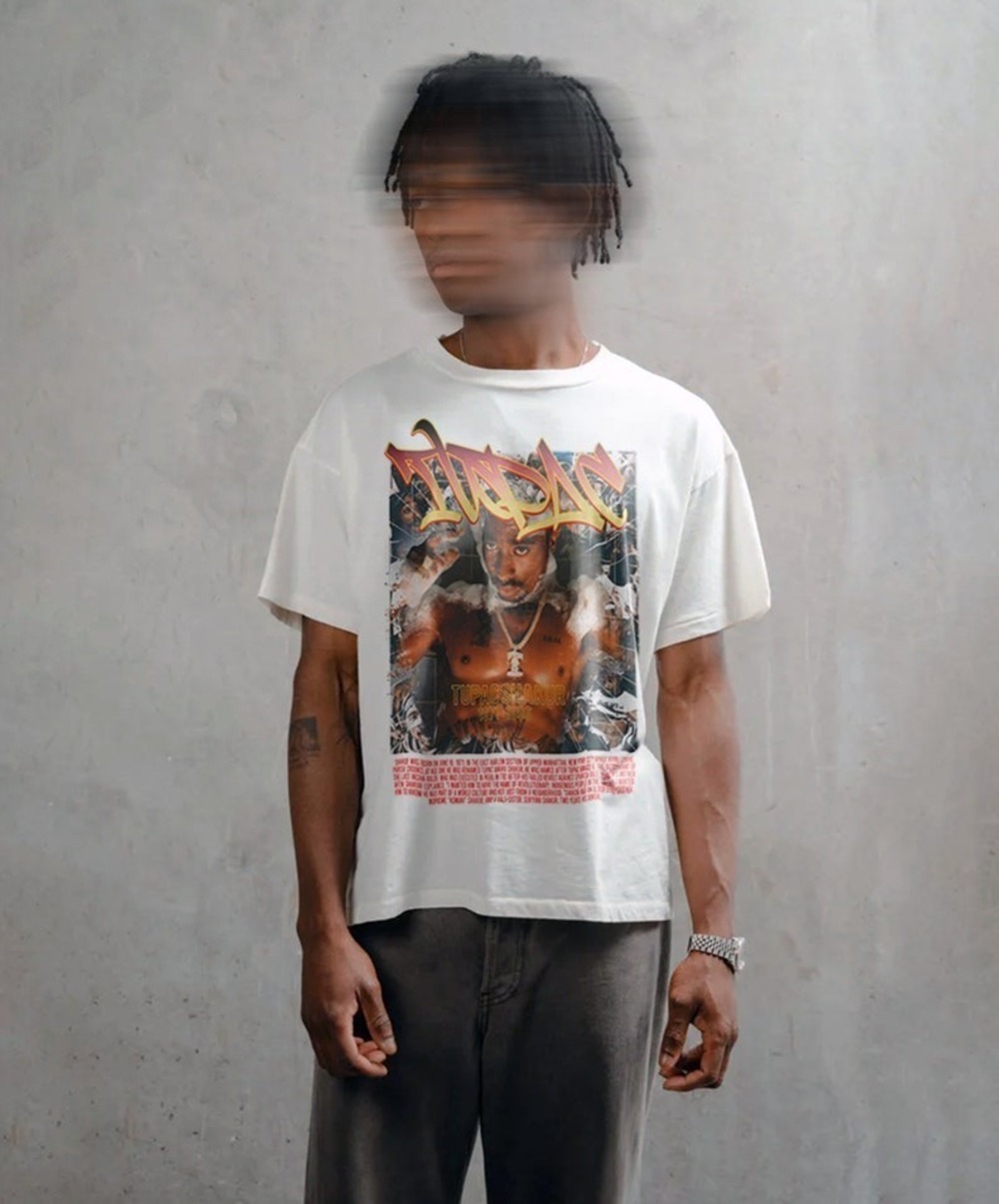 90s 2Pac Tupac Shakur TShirt Tupac Rap